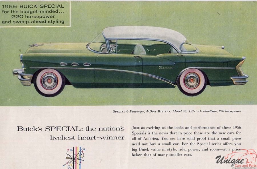 1956 Buick Brochure Page 2